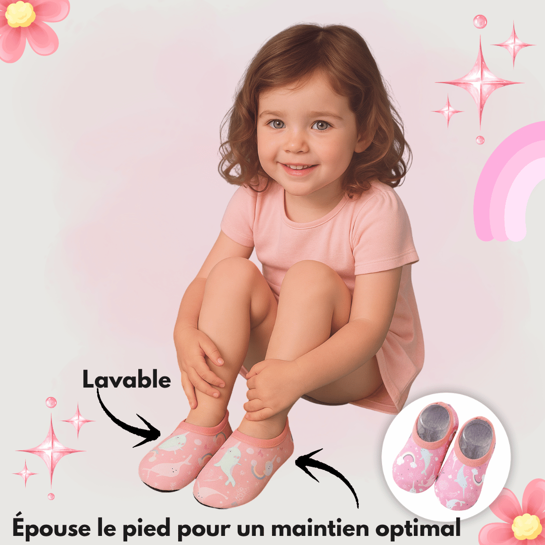 Chaussures antidérapantes – eau & plage (enfant)
