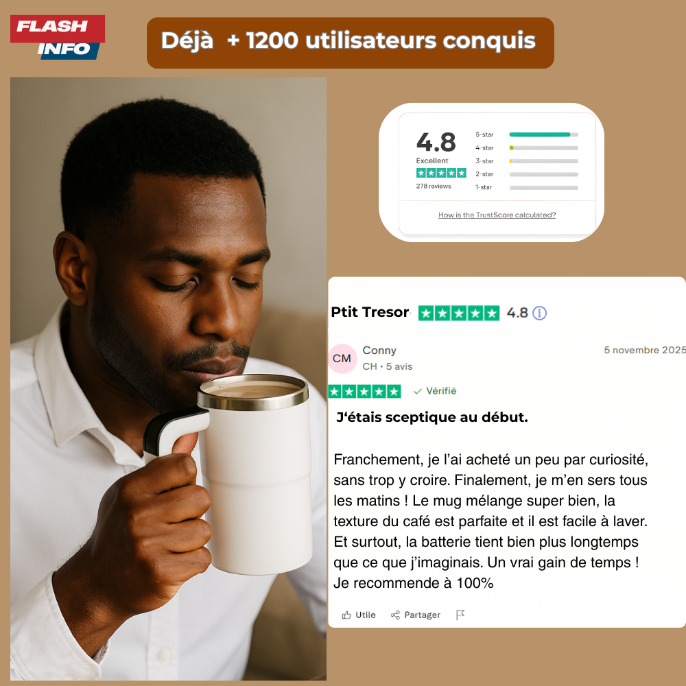 Mug d'hiver Intelligent