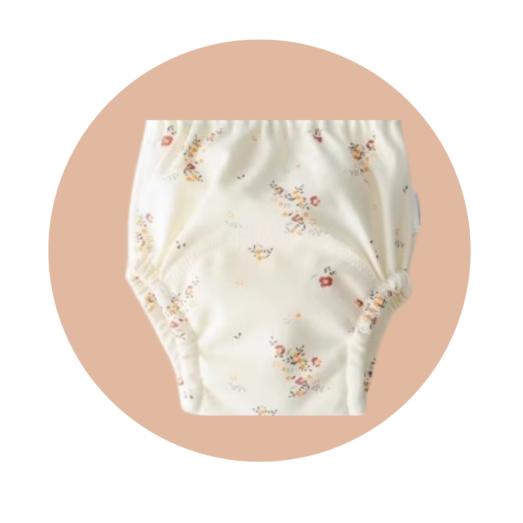 Culotte d'apprentissage absorbante en coton, 6 couches