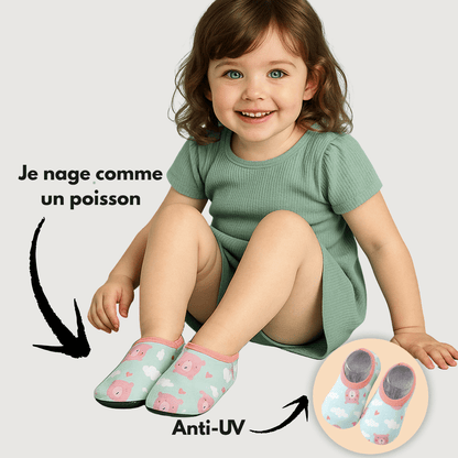 Chaussures antidérapantes – eau & plage (enfant)