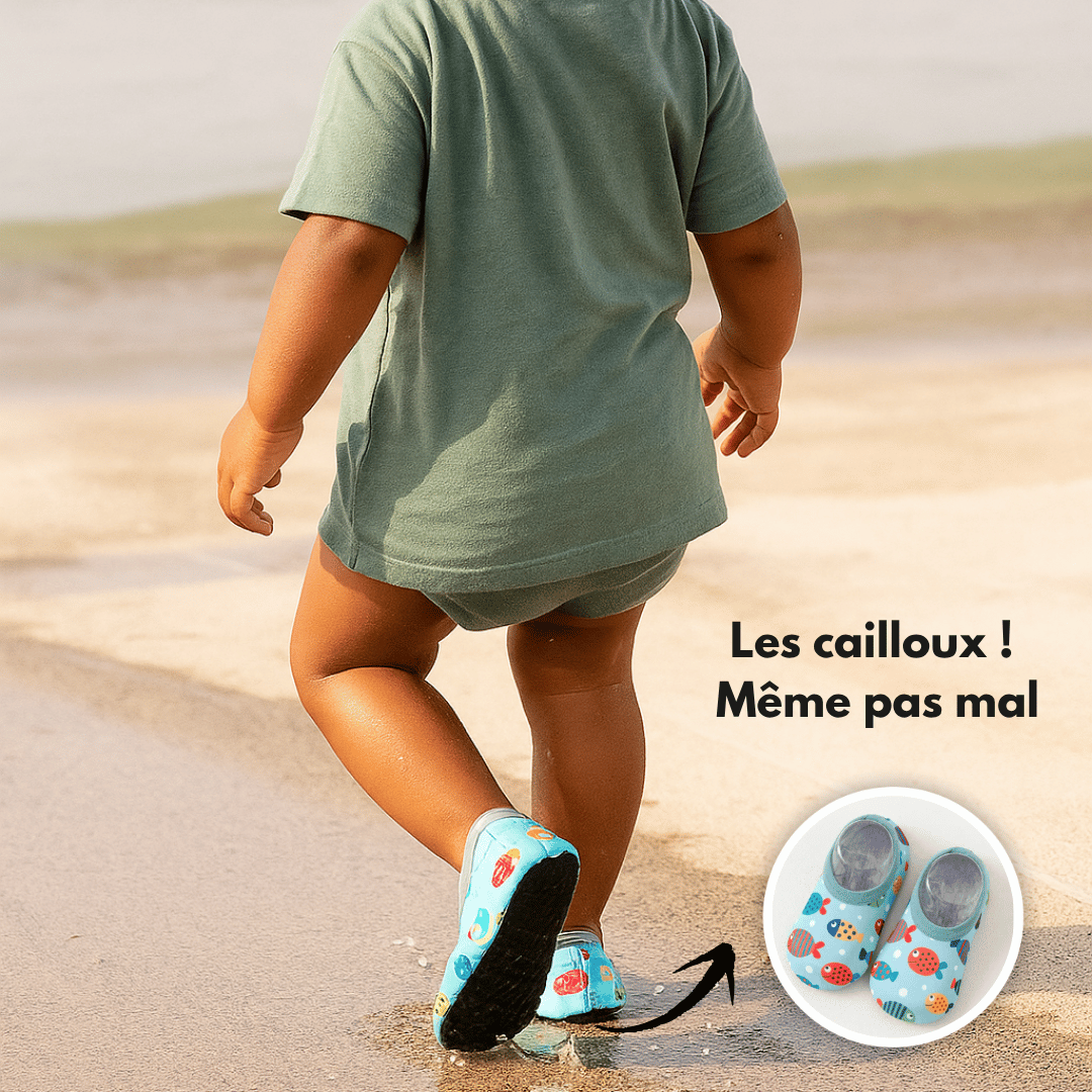 Chaussures antidérapantes – eau & plage (enfant)