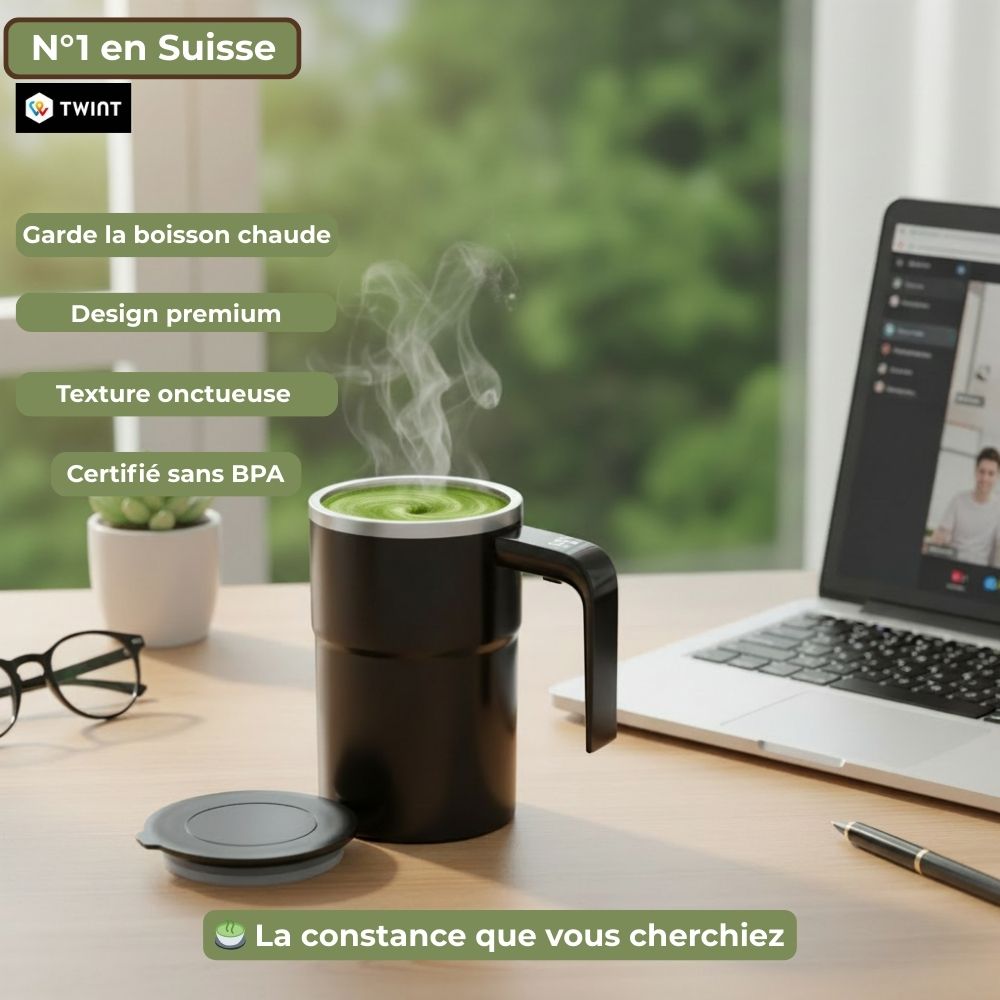 Mug Rituel Bien-être - Mélangeur Automatique