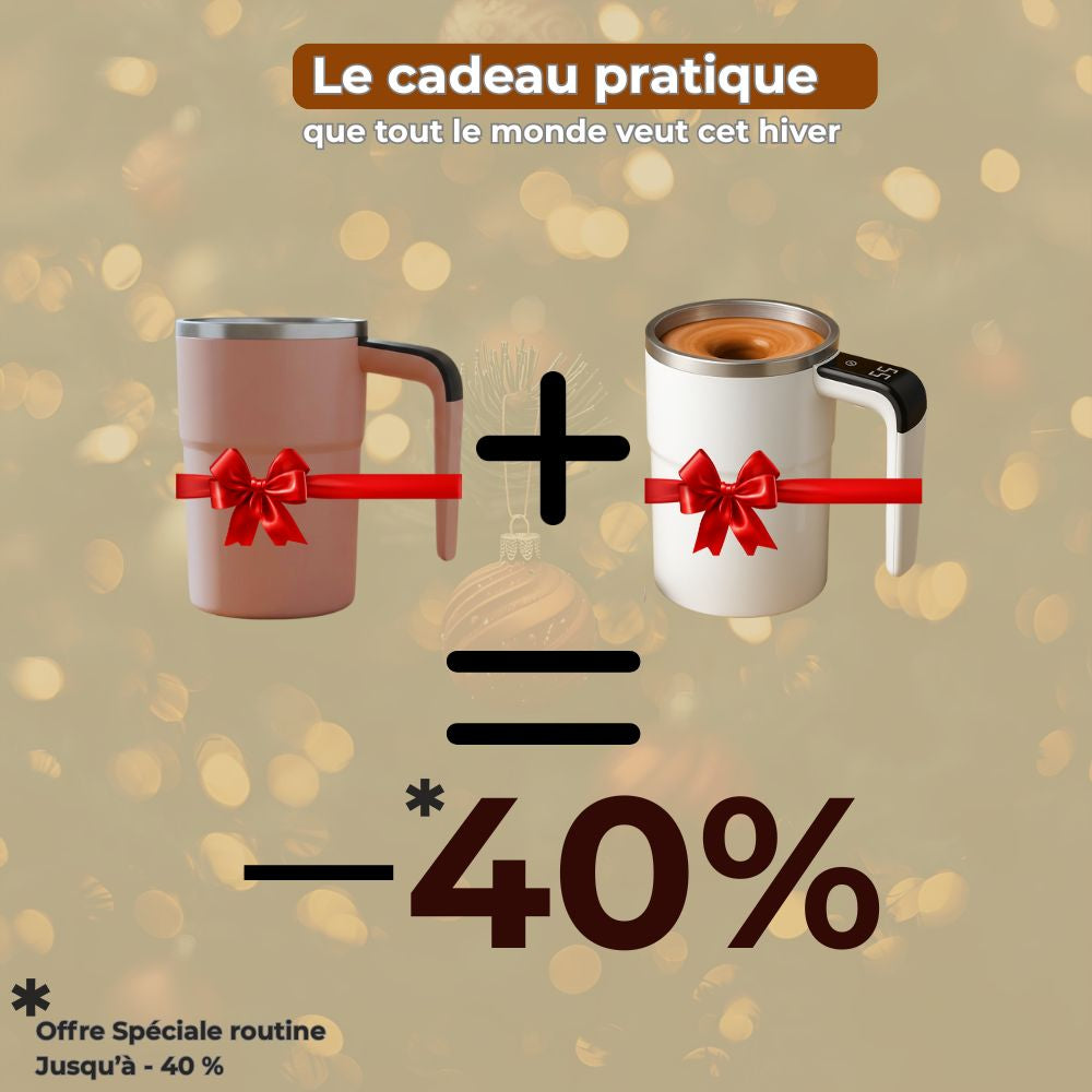 Mug Rituel Bien-être - Mélangeur Automatique