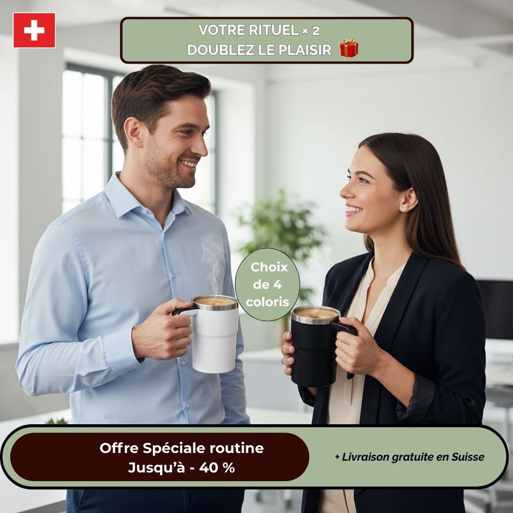 Mug Rituel Bien-être - Mélangeur Automatique